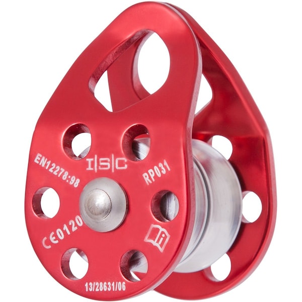 Pulley-ISC, Eiger, Double Redirect, Aluminum 8" x4" x2"